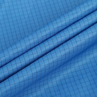 防靜電布導(dǎo)電布防靜電布料2cm網(wǎng)格工作服